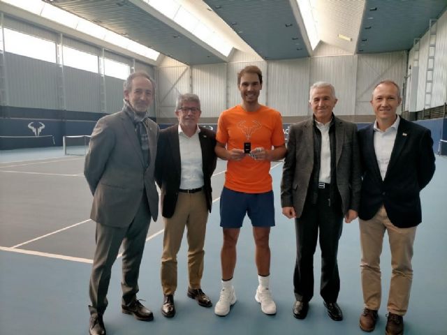 Rafa Nadal, insignia de Oro y nuevo socio de Honor del Real Murcia Club de Tenis 1919 - 1, Foto 1