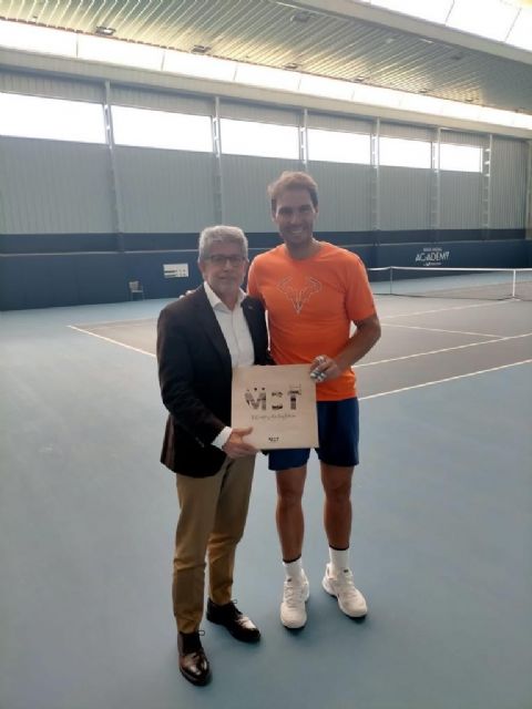 Rafa Nadal, insignia de Oro y nuevo socio de Honor del Real Murcia Club de Tenis 1919 - 2, Foto 2
