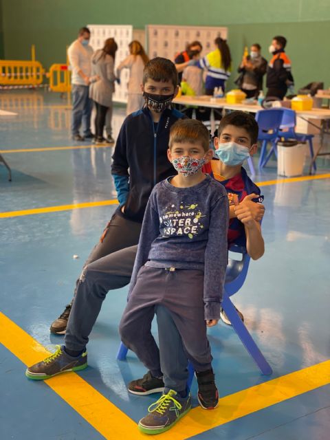 Niños de entre 8 y 11 años se vacunan en Torre Pacheco - 5, Foto 5