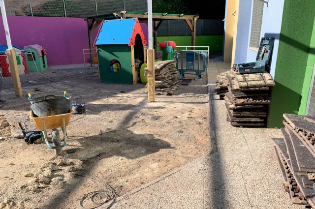 La Concejalía de Educación invierte más de 40.000 euros en mejorar los patios de los centros educativos de Cartagena - 1, Foto 1