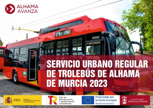 Alhama contará con un servicio regular de trolebús urbano a partir de 2023 - 1, Foto 1