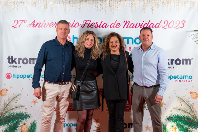 Pinturas Hipopótamo reúne a más de 150 empresas y profesionales del sector en su Gala de Navidad 2023 - 1, Foto 1