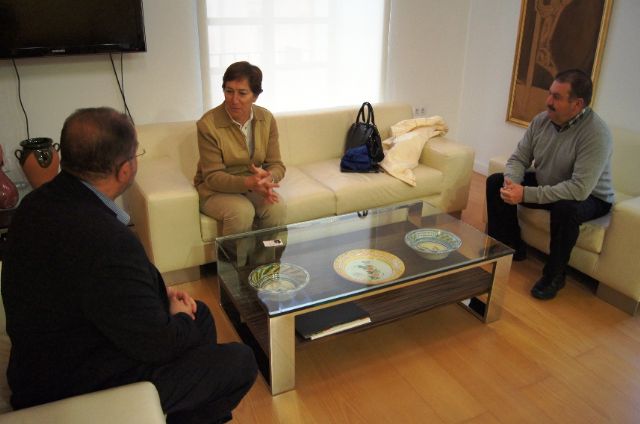 Autoridades municipales se reúnen con la nueva gerente del área de Salud III-Lorca, Foto 2