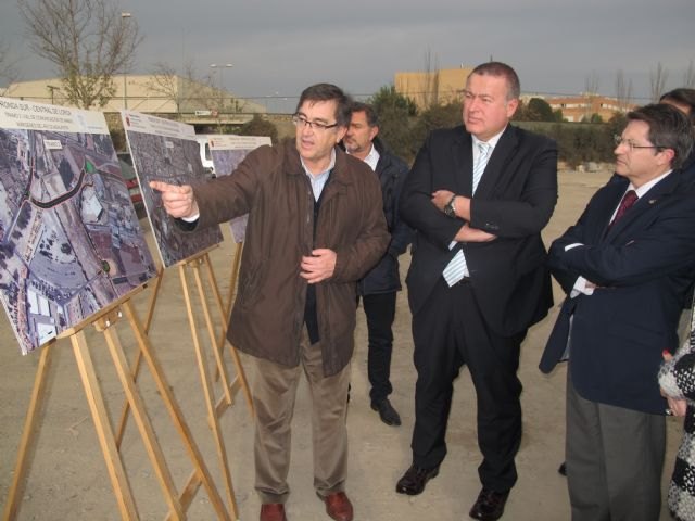 El segundo tramo de la ronda central mejorará la fluidez del tráfico en Lorca con un nuevo puente sobre el río Guadalentín - 1, Foto 1