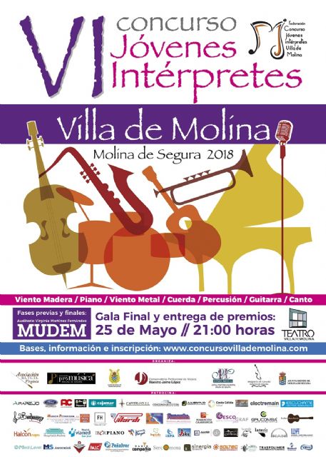 El VI Concurso de Jóvenes Intérpretes Villa de Molina 2018 abre el plazo de inscripción, con la incorporación de las modalidades de guitarra y canto y la ampliación de la dotación económica de los premios - 3, Foto 3