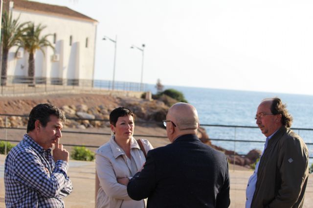 Ciudadanos trasladó el viernes al Ayuntamiento de Cartagena las quejas por la turbidez del agua en zonas de Isla Plana - 1, Foto 1