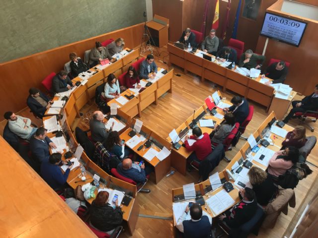 Balance de votaciones del Pleno Ordinario del Ayuntamiento de Lorca correspondiente al mes de enero - 1, Foto 1
