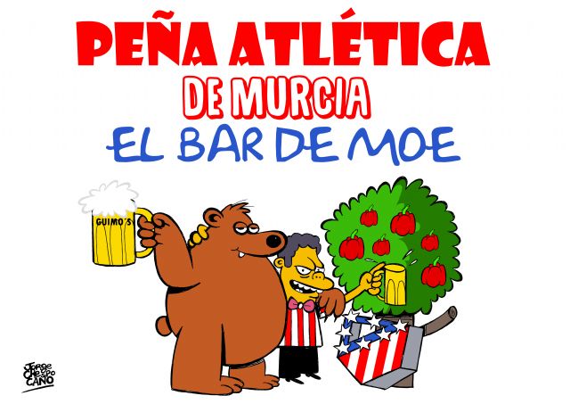 La Peña Atlética de Murcia – El Bar de Moe, celebró su PRIMER ANIVERSARIO - 3, Foto 3