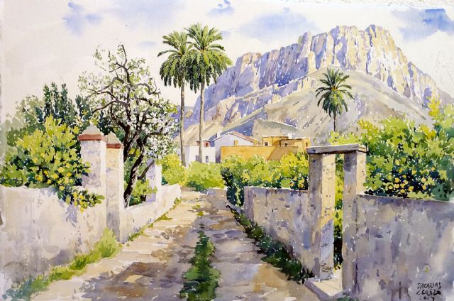 Zacarías Cerezo presenta el próximo sábado, 3 de febrero, en el Real Casino de Murcia, su nueva exposición titulada ‘Pinturas del paraíso’ - 2, Foto 2