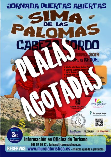 Plazas agotadas para disfrutar de la Sima de las Palomas, el domingo 24 de febrero. - 1, Foto 1