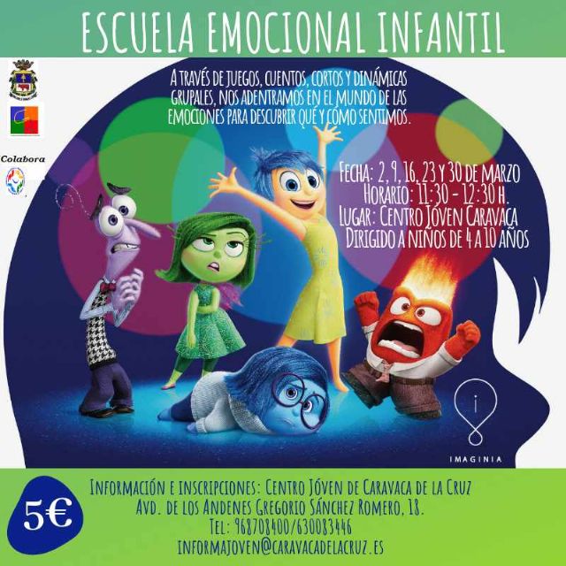 Las concejalías de Educación y Juventud del Ayuntamiento de Caravaca programan la primera edición de la 'Escuela Emocional Infantil' - 2, Foto 2