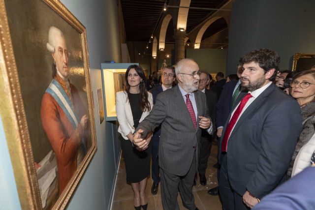 López Miras: Con la exposición sobre Floridablanca contribuimos a recuperar su memoria, su figura y su ejemplo - 3, Foto 3