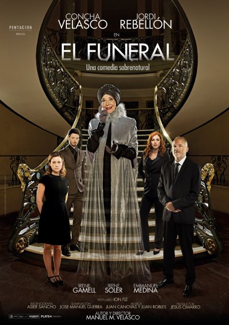 Concha Velasco y Jordi Rebellón protagonizan EL FUNERAL el jueves 31 de enero en el Teatro Villa de Molina - 1, Foto 1