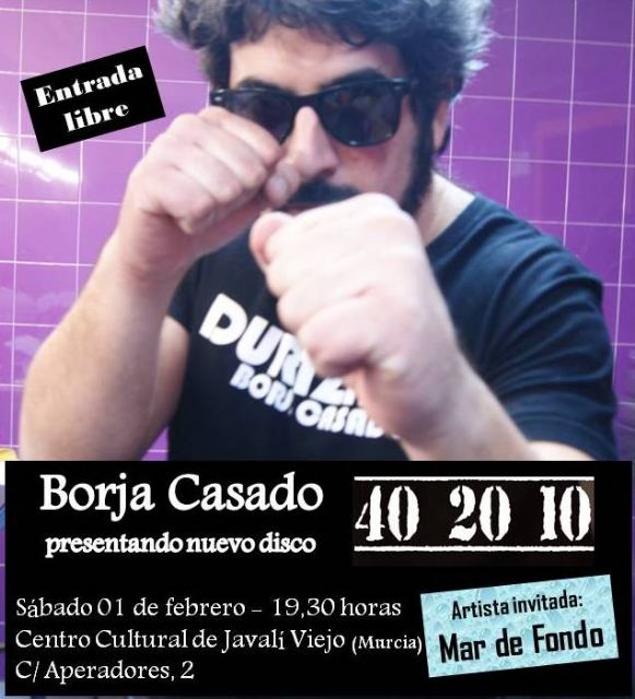 El cantautor Borja Casado vuelve con su nuevo trabajo 40 20 10 en beneficio de Soldados de Ainara - 1, Foto 1