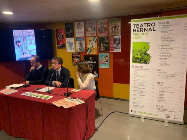 El Teatro Bernal de El Palmar arranca una nueva etapa y programa una treintena de espectáculos hasta el mes de junio - 1, Foto 1