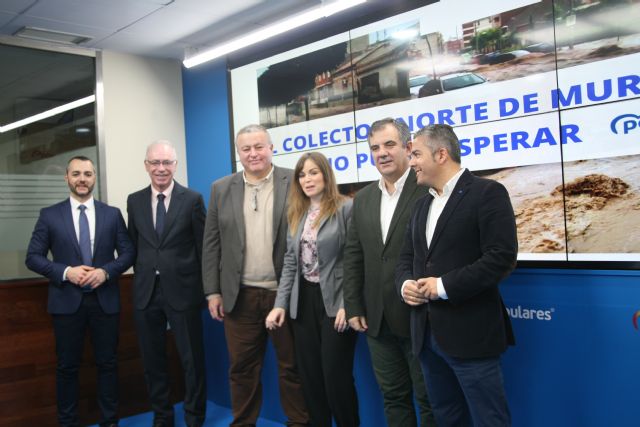 El PP presiona al Ministerio para que ejecute de forma urgente del Colector Norte de Murcia para garantizar la seguridad de los vecinos cuando llueve - 2, Foto 2