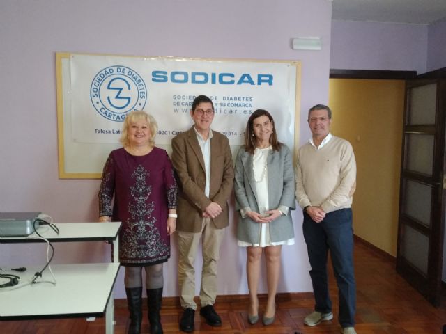 El Consejero de Salud de la CARM visita a SODICAR - 1, Foto 1