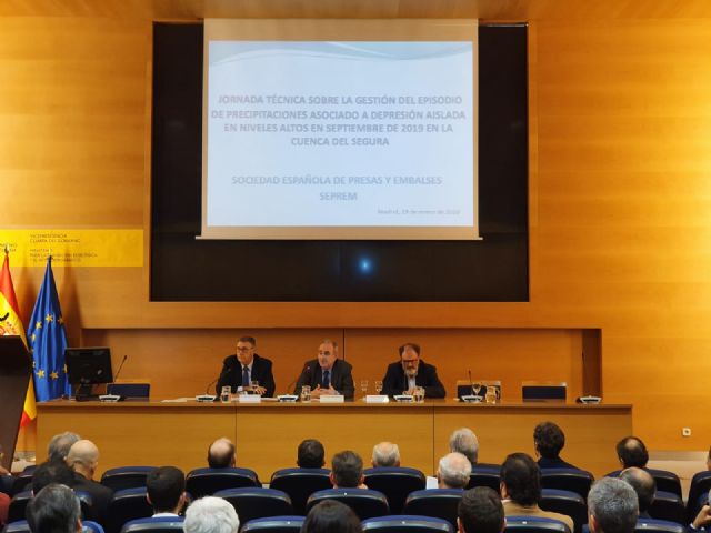 CHS y SEPREM organizan una jornada técnica sobre la DANA en la Cuenca del Segura - 1, Foto 1