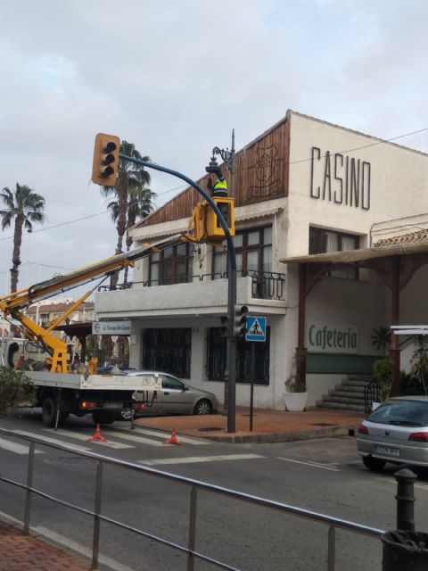 El Ayuntamiento de San Pedro del Pinatar renueva parte del alumbrado público con luminarias led - 1, Foto 1