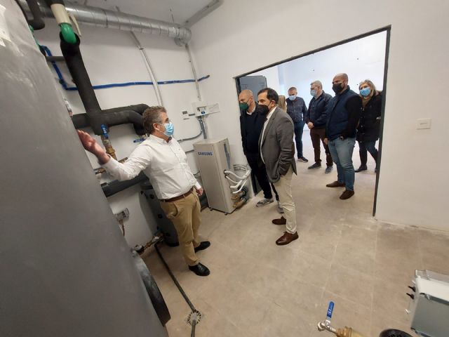 El campo de fútbol de El Mayayo estrena nuevos vestuarios y mejora su pavimento - 4, Foto 4