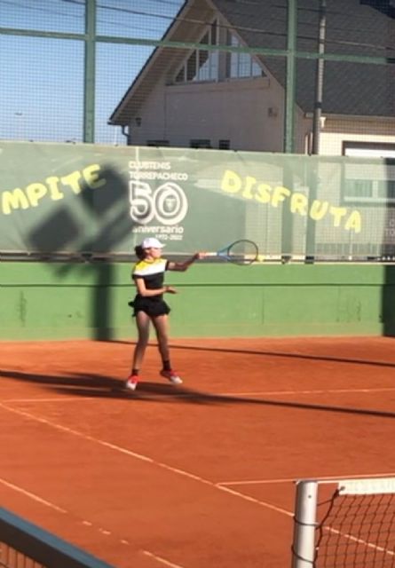 Irene Balsalobre y Pepe Cánovas Campeones del XXIII Open Promesas de tenis Villa de Torre Pacheco, Foto 7