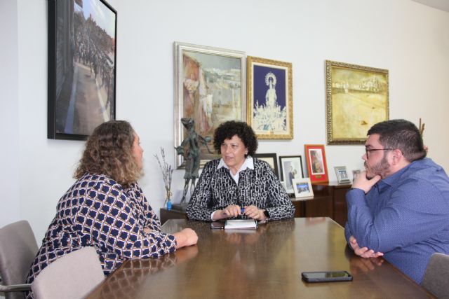 La nueva decana del Colegio de Abogados de Lorca, Elisa Campoy, visita Puerto Lumbreras - 2, Foto 2