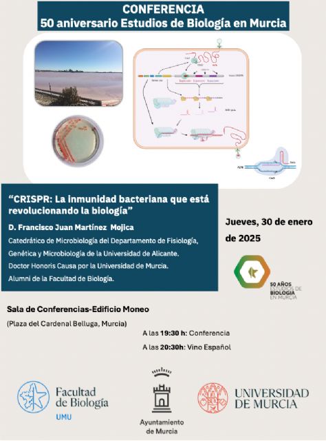 Francis Mojica impartirá este jueves una conferencia en el Edificio Moneo como parte del 50 aniversario de la Facultad de Biología - 2, Foto 2