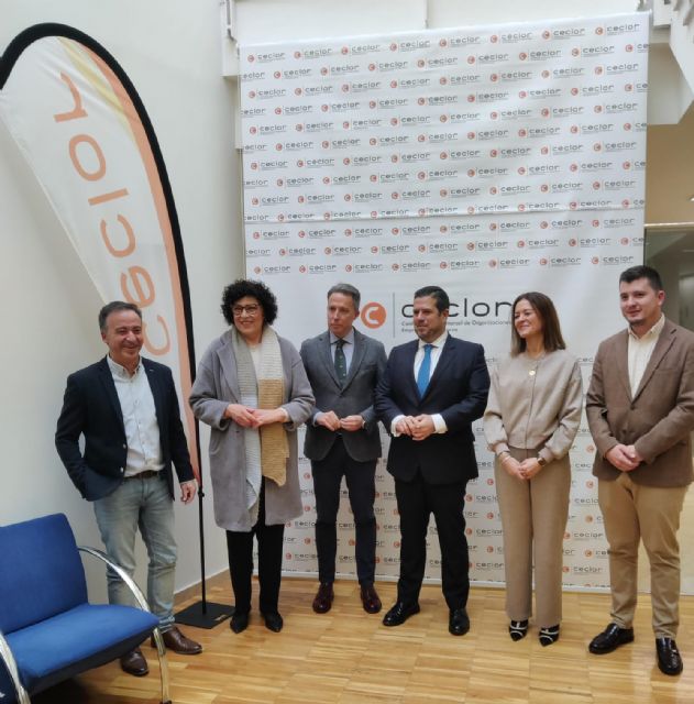 Moreno participa en un encuentro de alcaldes de la Comarca del Guadalentín en Ceclor - 1, Foto 1