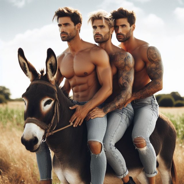 Tres hombres, un burro y una aventura inesperada - 2, Foto 2