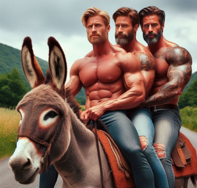 Tres hombres, un burro y una aventura inesperada - 3, Foto 3