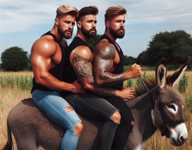 Tres hombres, un burro y mil opiniones - 2, Foto 2