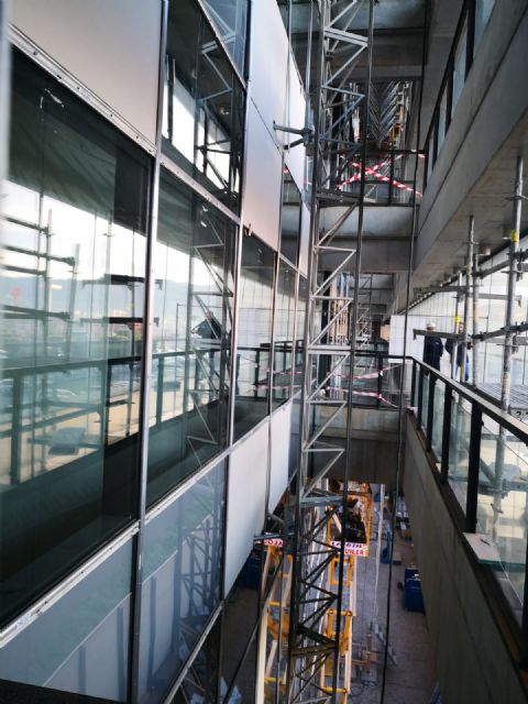 CCOO denuncia la situación que están sufriendo las personas trabajadoras del edificio de la Ciudad de la Justicia de Murcia, debido a las obras que duran más de dos a&ntilde;os - 3, Foto 3