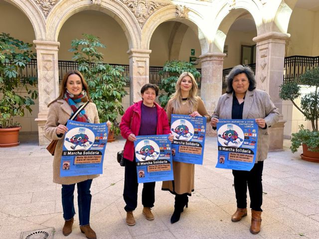 El Ayuntamiento invita a todos los lorquinos a participar en la II marcha solidaria 10.000 pasos para el recuerdo a favor de Alzheimer Lorca - 2, Foto 2