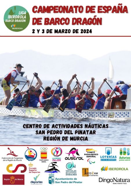 El Campeonato de España de Barco Dragón se celebra en San Pedro del Pinatar - 1, Foto 1