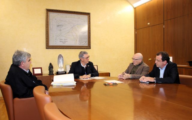 Urrea mantiene una reunión con la Demarcación del Colegio de Ingenieros, Caminos, Canales y Puertos de la Región de Murcia - 1, Foto 1