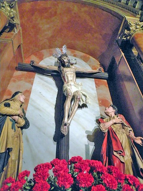 Religión . Sevilla . Triduo en honor y gloria al Stmo. Cristo del Buen Fin por el grupo de Files en Alcalá del Río - 3, Foto 3