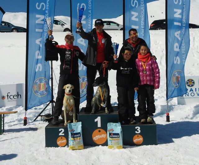 El torreño Tomás Ruiz, subcampeón de España de mushing en nieve - 1, Foto 1