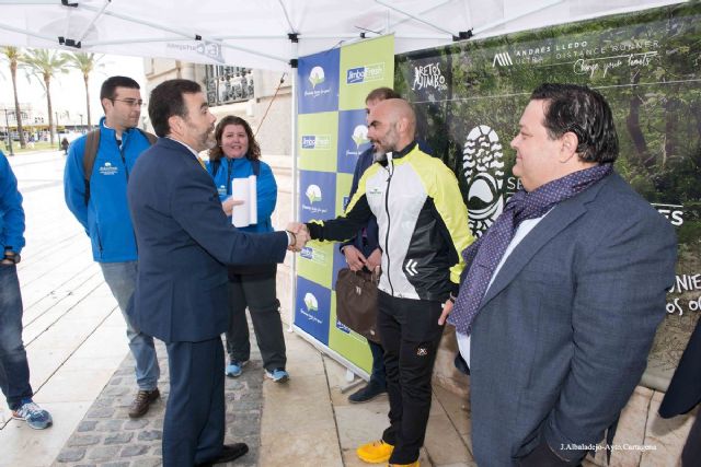 Andrés Lledó incluirá en su mochila hacia Costa Rica el apoyo de los cartageneros y de su Ayuntamiento - 4, Foto 4