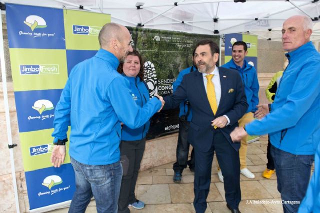 Andrés Lledó incluirá en su mochila hacia Costa Rica el apoyo de los cartageneros y de su Ayuntamiento - 5, Foto 5