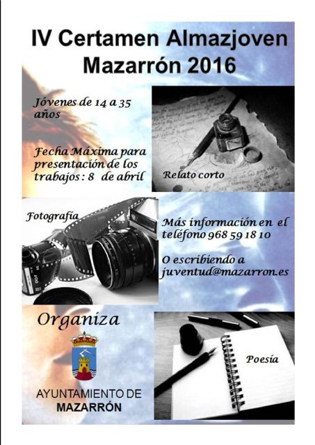 Almazjoven premiará la creatividad de los jóvenes de Mazarrón - 1, Foto 1