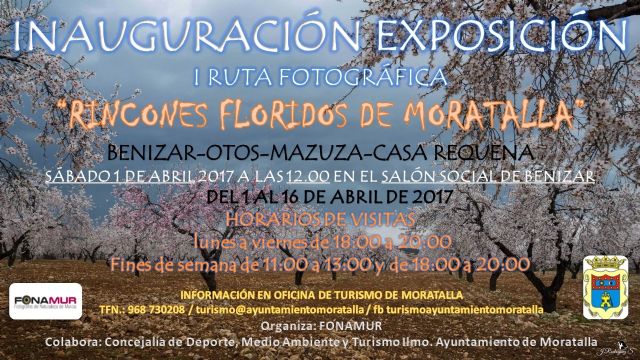 Exposición iª ruta fotográfica rincones floridos de Moratalla - 1, Foto 1
