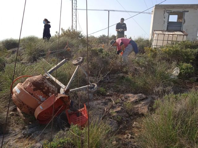 ARBA Cartagena-La Unión realiza una macrolimpieza de escombros y residuos en Portmán - 4, Foto 4