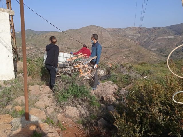 ARBA Cartagena-La Unión realiza una macrolimpieza de escombros y residuos en Portmán - 5, Foto 5