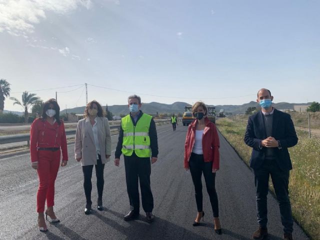 Comienzan las obras para renovar el firme de la autovía que conecta Lorca con Águilas - 1, Foto 1