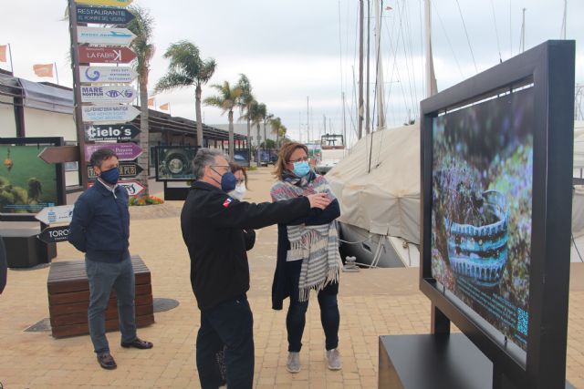 Ecodenuncia muestra en el puerto Marina de Las Salinas los efectos de la basura en los fondos marinos - 2, Foto 2