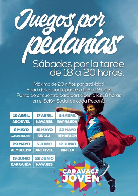 El Ayuntamiento de Caravaca pone en marcha el proyecto ´Juegos por pedanías´ con talleres y actividades itinerantes todos los sábados por la tarde - 1, Foto 1
