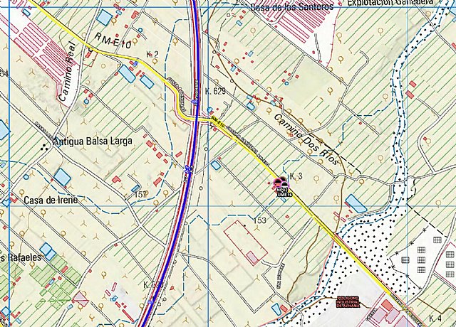 Atendido un hombre de 77 aos por quemaduras en un incendio en descampado ocurrido en Alhama, Foto 1