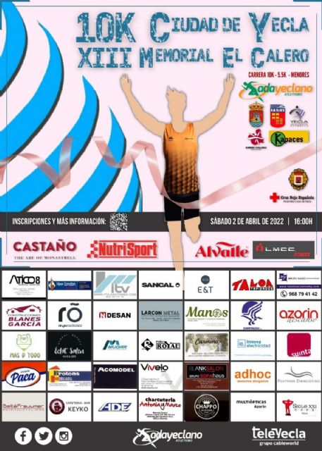 Últimas horas para inscribirte en la XIII Carrera Popular Ciudad de Yecla Memorial EL CALERO - 1, Foto 1