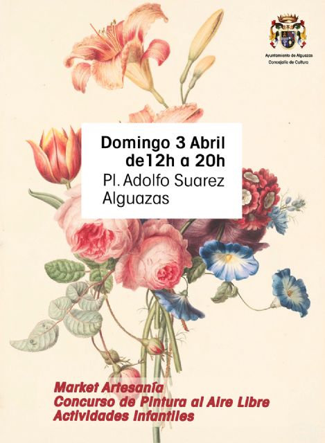 Alguazas celebra la primavera con un market, un concurso de pintura y juegos infantiles - 1, Foto 1