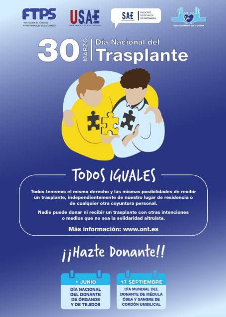 30 de marzo, Día Nacional del Trasplante - 1, Foto 1